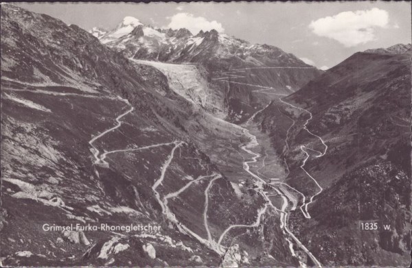 Grimsel, Furka, Rhonengletscher