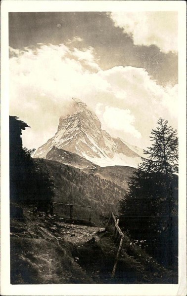 Riffelalp - Matterhorn (4478 m) Vorderseite