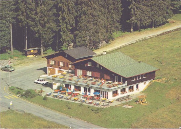 Willerzell, Berggasthaus Sattelegg Vorderseite