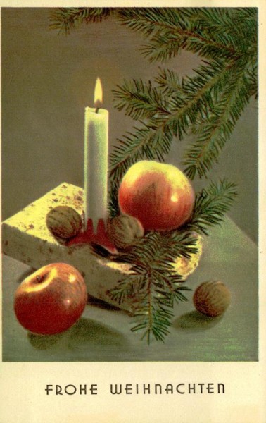 Frohe Weihnachten Vorderseite