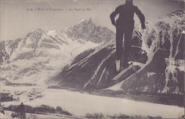 l'hiver de Chamonix Vorderseite