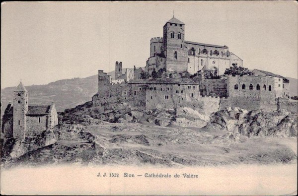 Sion - Cathédrale de Valère Vorderseite