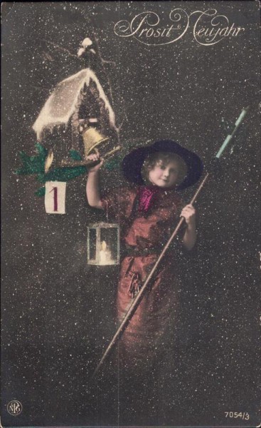 Prosit Neujahr Vorderseite