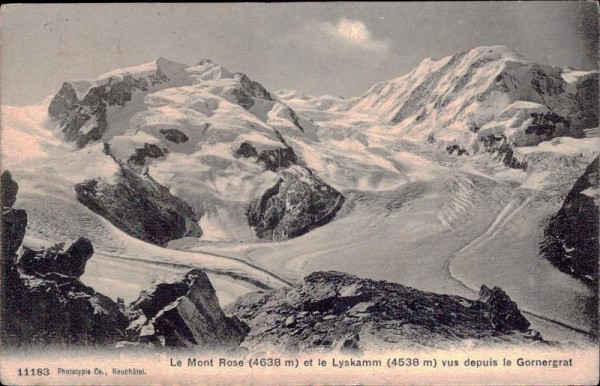 Gornergrat (3135 m) Vorderseite