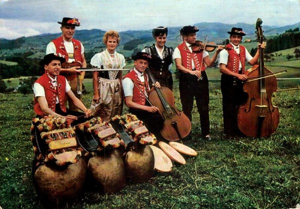 Original Appenzeller-Streichmusik Bänziger, Herisau Vorderseite