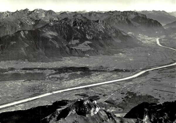 Hoher Kasten, Rheintal & Vorarlberg Vorderseite