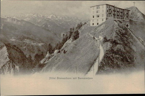 Hotel Stanserhorn, REPRODUKTION Vorderseite