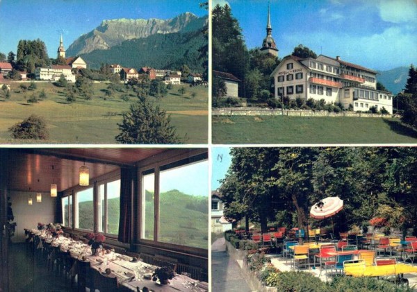 Hotel Weisses Kreuz, Schwarzenberg LU Vorderseite