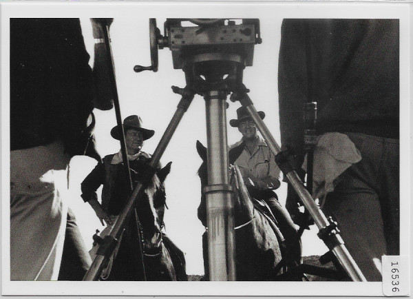 John Wayne and Dean Martin, Durango Mexico - Photo: Dennis Hopper