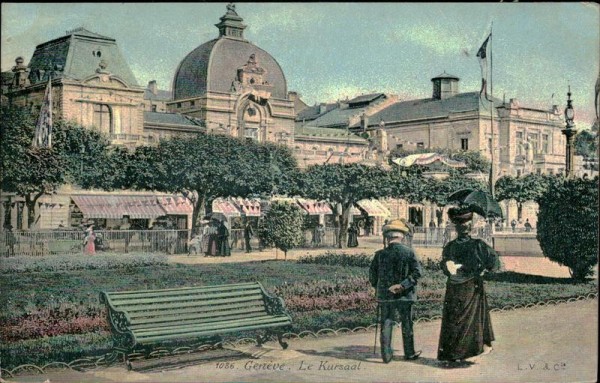 Genève/ Le Kursaal. Vorderseite
