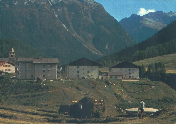 Bergün, Ferienzentrum der Schweizer Reisekasse Rückseite