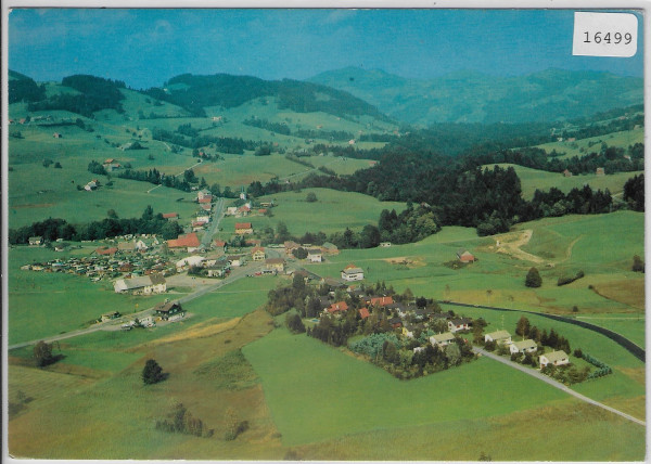 Flugaufnahme Ricken SG - Passhöhe
