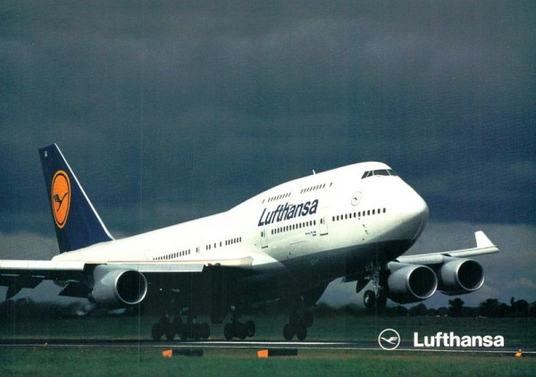 Lufthansa Boeing 747-400 Vorderseite