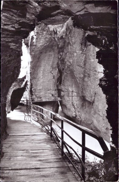 Meiringen. Aareschlucht