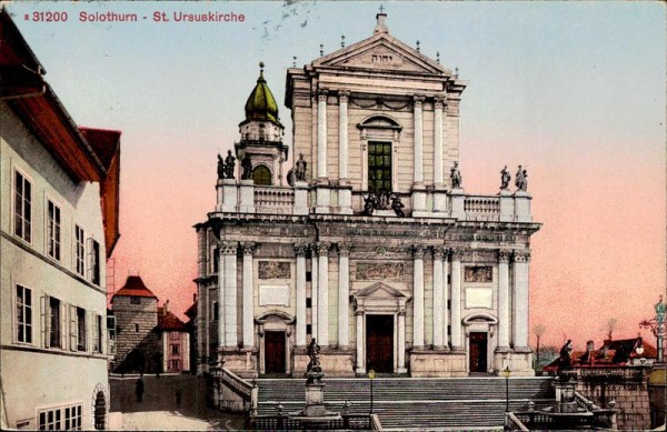 Solothurn - St. Ursuskirche Vorderseite