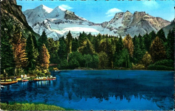 Blausee mit Doldenhorn Vorderseite