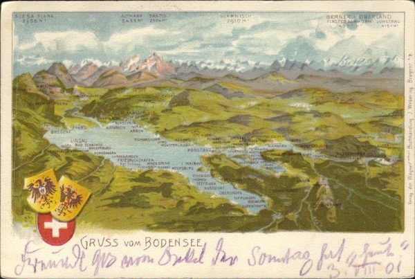 Gruss vom Bodensee Vorderseite