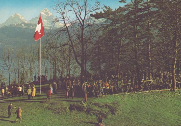 Rütlischiessen Vierwaldstättersee Vorderseite