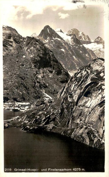 Grimsel-Hospiz Vorderseite