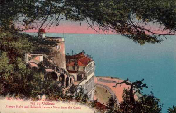 Escalter Lesage et vus du Chateau Vorderseite