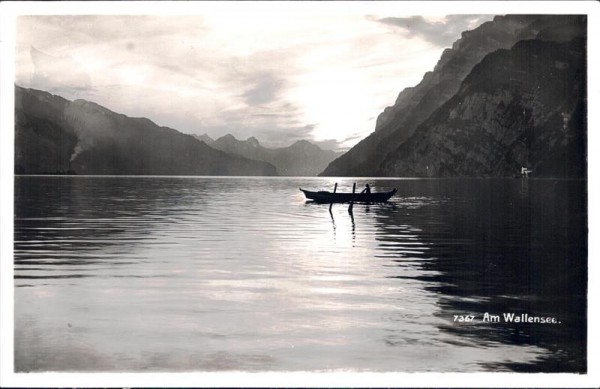 Am Wallensee, Walensee Vorderseite