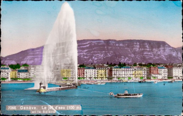 Le jet d'eau, Genève