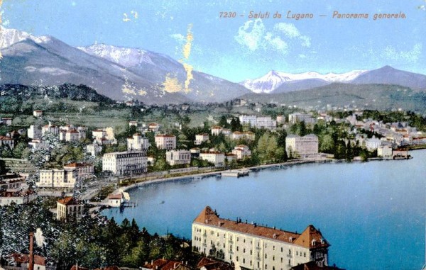 Saluti da Lugano Vorderseite