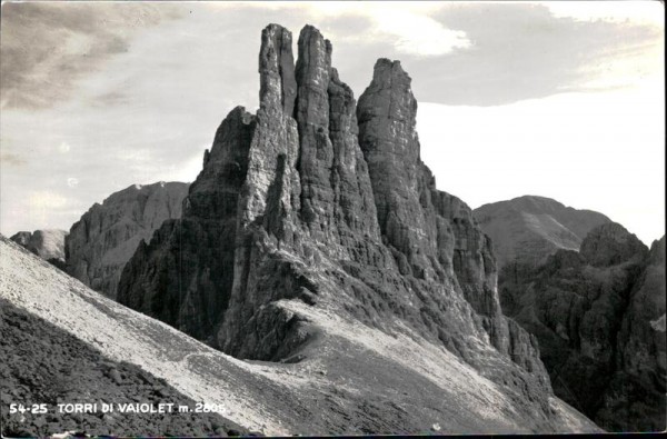 Vajolet-Türme (2821 m) Vorderseite