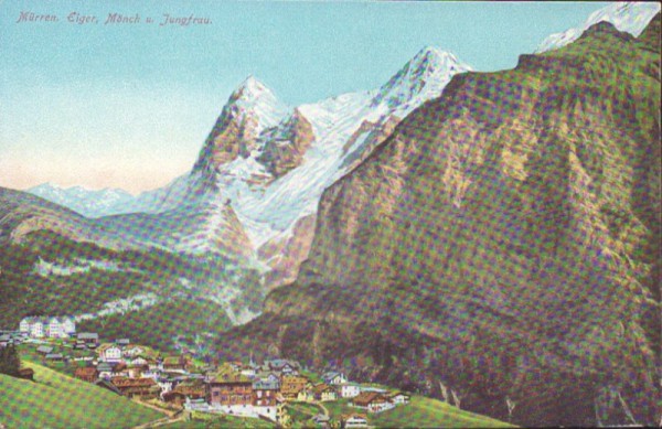 Mürren, Eiger, Mönch und Jungfrau