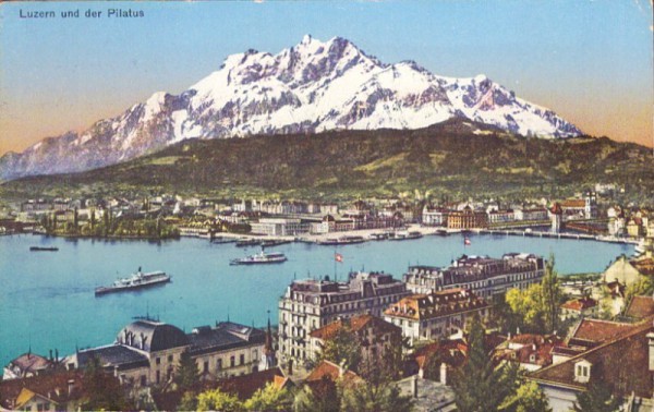 Luzern und der Pilatus