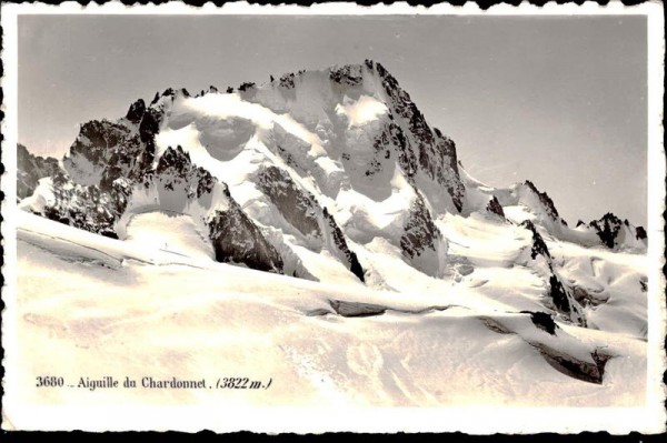Aiguille du Chardonnet Vorderseite