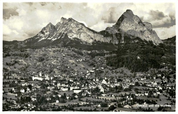 Schwyz und die Mythen Vorderseite