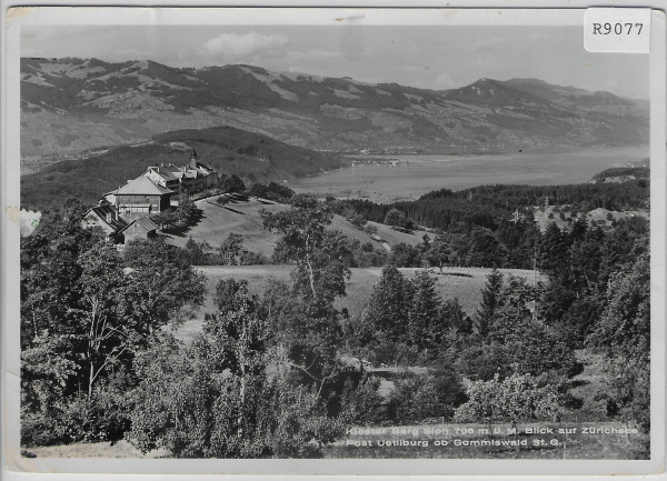 Kloster Berg Sion ob Gommiswald - Blick auf Zürichsee