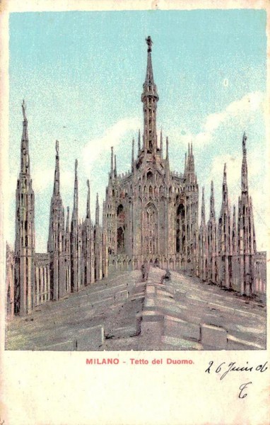 Milano - Tetto del Duomo Vorderseite