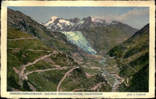 Grimselpass Vorderseite
