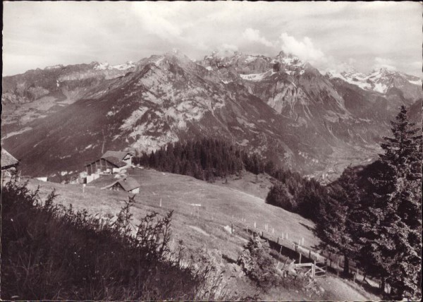 Berggasthaus Brusti (1540m) Blick gegen grosse Windgälle