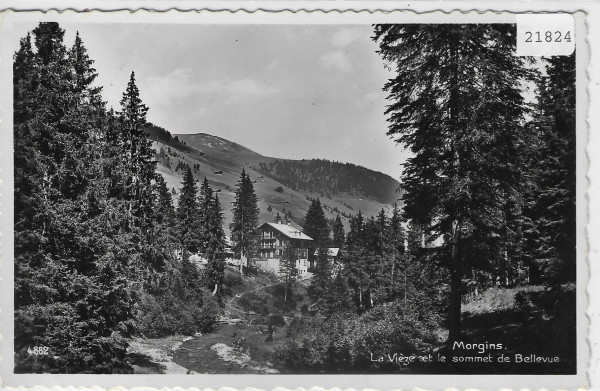 Morgins - La Vieze et sommet de Bellevue