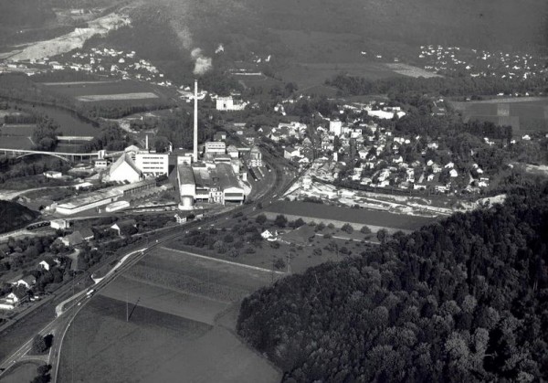Wildegg AG - Flugaufnahmen Vorderseite