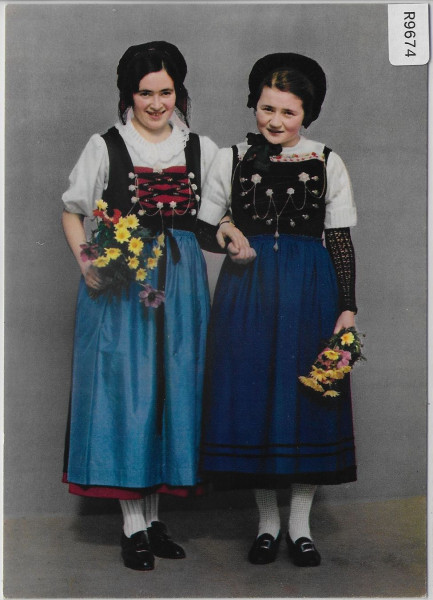 Schweiz. Trachtenvereinigung Rafzerfeld neue und alte Tracht Costume
