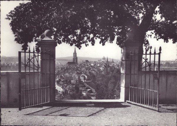 Bern, Ausblick vom Rosengarten