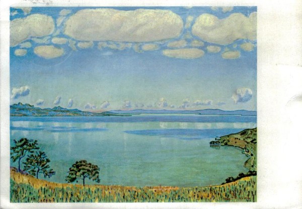 Genfersee, Ferdinand Hodler Vorderseite