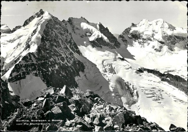 Berninagruppe (4049 m) Vorderseite