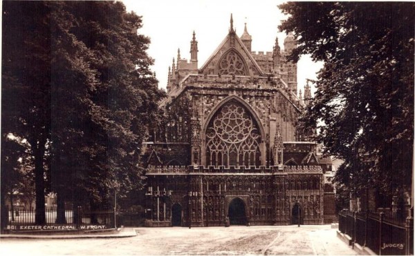 Exeter Cathedral, West Front  Vorderseite