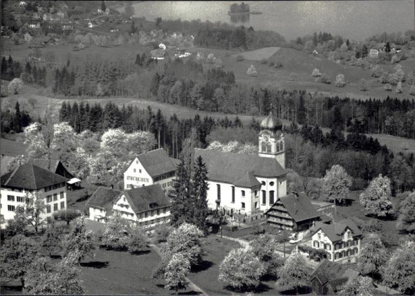 Feusisberg, Flugaufnahme Vorderseite