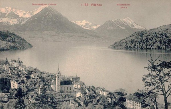 Vitznau am Vierwaldstättersee Vorderseite