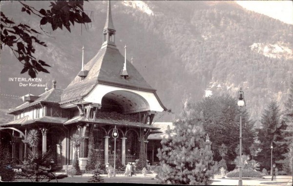 Der Kursaal (Interlaken) Vorderseite