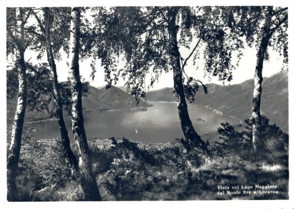 Vista sul Lago Maggiore dal Monte Bré s. Locarno Vorderseite