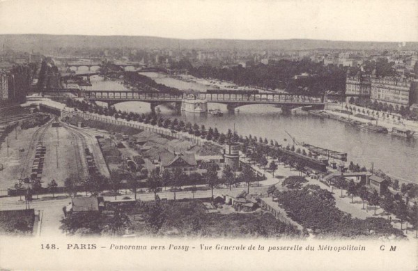Paris, Panorama vers Passy