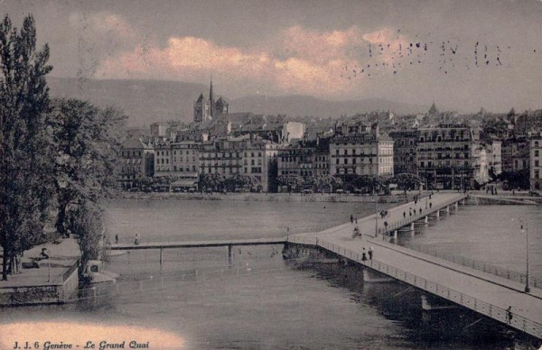 Genève - Le Grand Quai Vorderseite