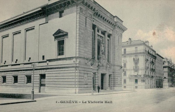 Genève, Le Victoria Hall Vorderseite